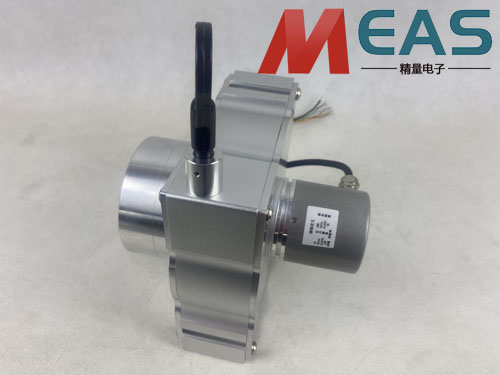 拉線位移編碼器可以通過滑輪轉盤機構進行過渡