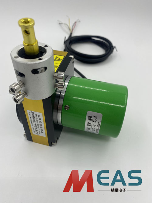 拉線位移編碼器精準無誤地應用于電機的定位測速系統中